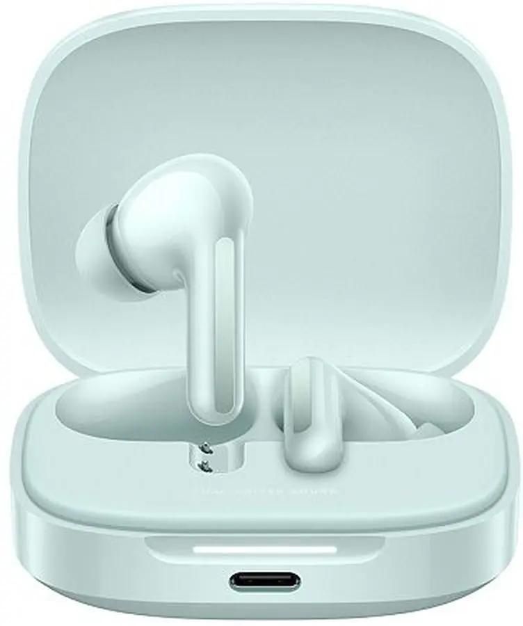 Наушники Xiaomi Redmi Buds 6, Bluetooth, внутриканальные, зеленый [bhr9245gl]